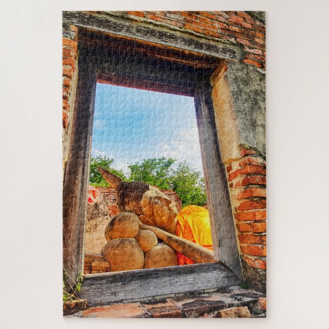 Unter Bezugnahme auf Buddha, Ayutthaya Puzzle (Vertikal)