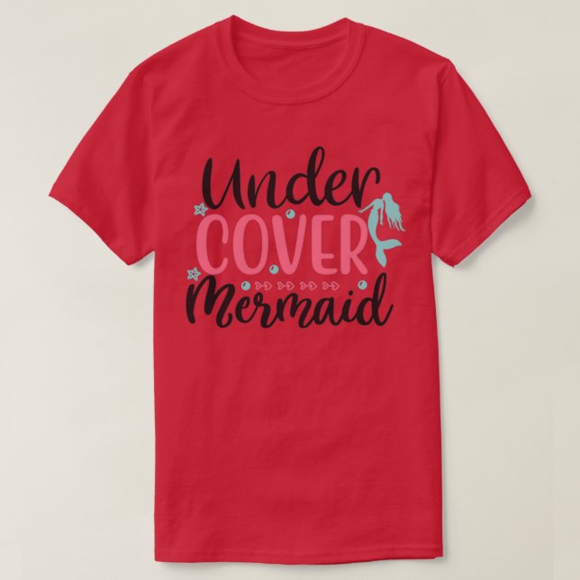 Unter Cover Mermaid T-Shirt (Design vorne)