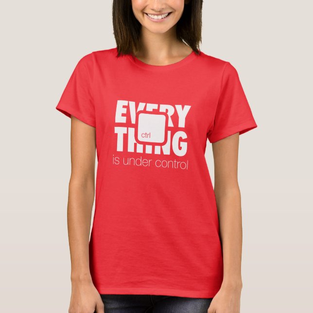 Unter ctrl T-Shirt (Vorderseite)