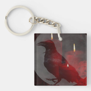 Unter deinem Zauber rot Schlüsselanhänger