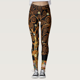 Unter dem Baum des Lebens, Gustav Klimt, Leggings