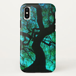 Unter dem Baum in Türkis Case-Mate iPhone Hülle