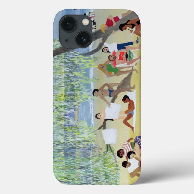 Unter dem Baum oder einem schattigen Platz 1991 Case-Mate iPhone Hülle (Rückseite)