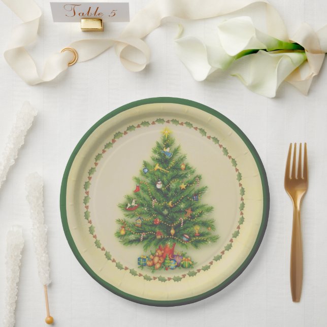 Unter dem Baum Pappteller (Hochzeit)