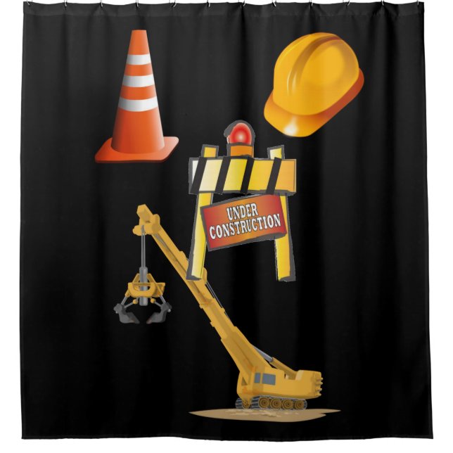 Unter dem Baumanhöhlenduschvorhang Duschvorhang (Vorderseite)