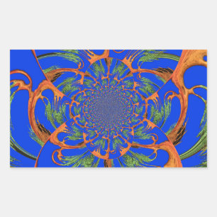 Unter dem blauen Himmel: Die Akazien-Sammlung Rechteckiger Aufkleber