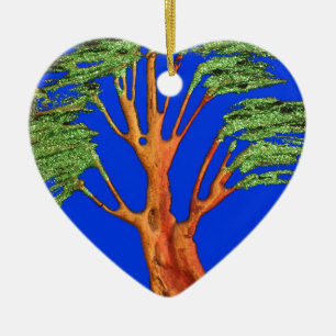 Unter dem blauen Himmel: Die Sammlung Acacia Tree Keramikornament