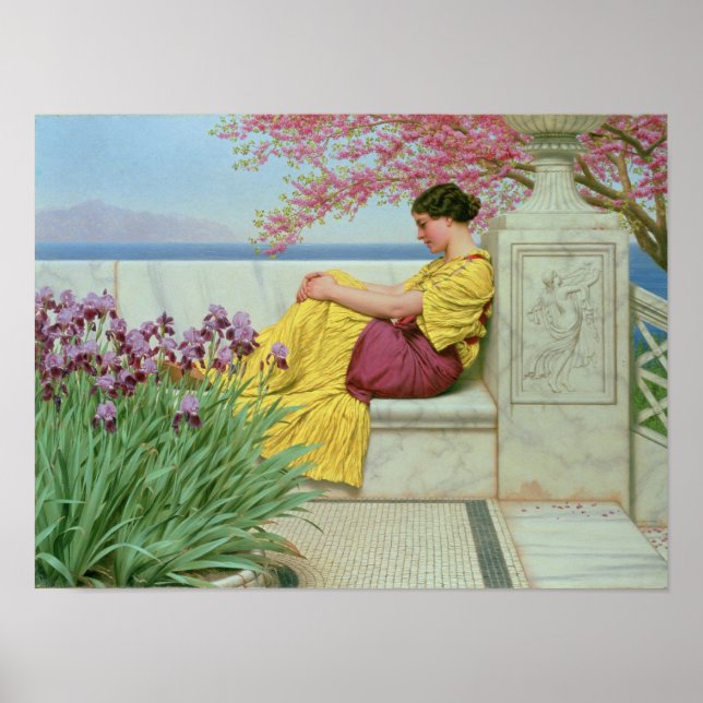 Unter dem Blossom, der sich auf den Bough, 1917 Poster (Vorne)