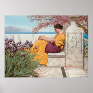 Unter dem Blossom, der sich auf den Bough Poster