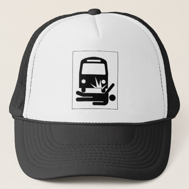 Unter dem Bus Truckerkappe (Vorderseite)