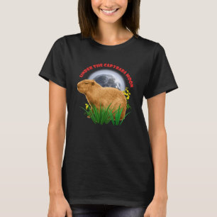 Unter dem Capybara-Mond Lustiges Capybara T-Shirt