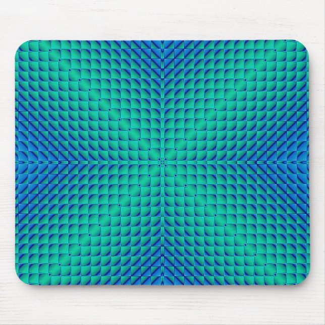 Unter dem Glas zwei Mousepad (Vorne)