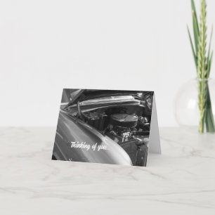 Unter dem Hood Thinking der Karte