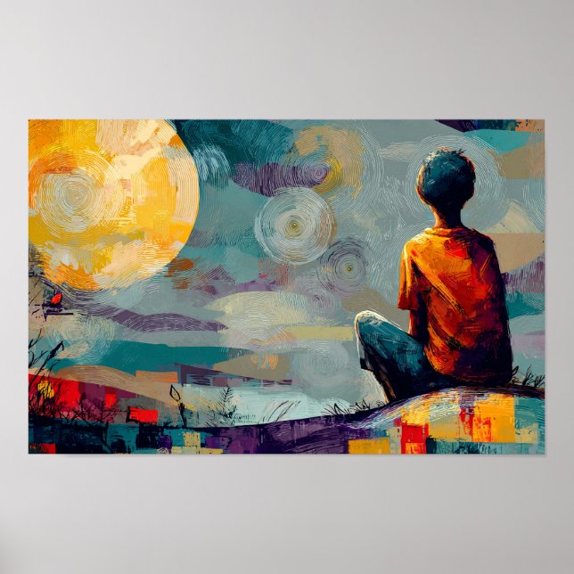 Unter dem lauschenden Himmel Poster (Vorne)