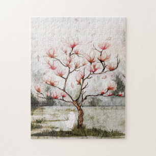 Unter dem Magnolienbaum Puzzle