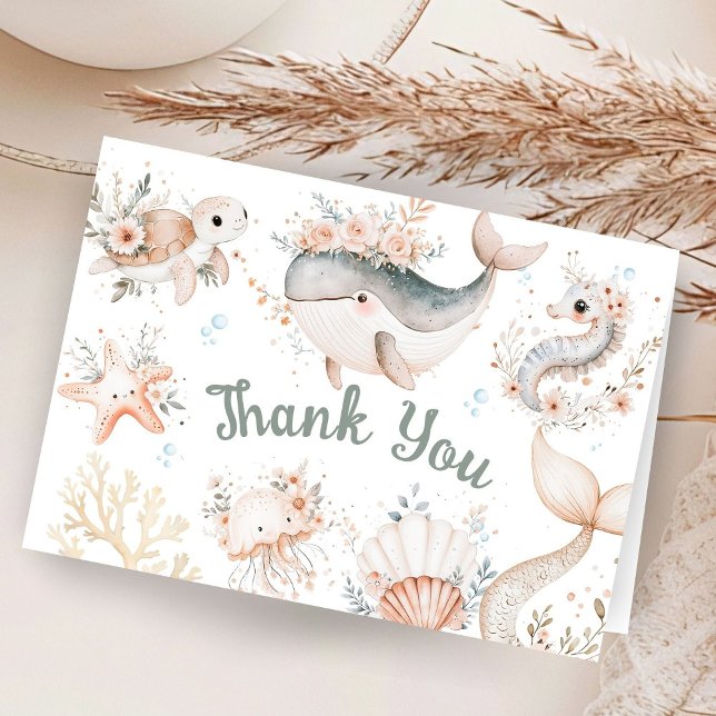 Unter dem Meer Baby Duschmädchen geklaut Danke (Von Creator hochgeladen)