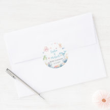 Unter dem Meer Baby Shower Cupcake Toppers