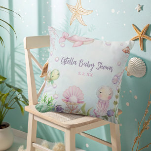 Unter dem Meer Baby Shower Wurf Kissen