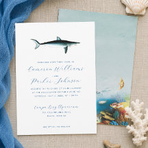 Unter dem Meer Blaue Hai Aquarium Hochzeit
