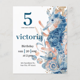 Unter dem Meer Blue Beach Whale babyShower