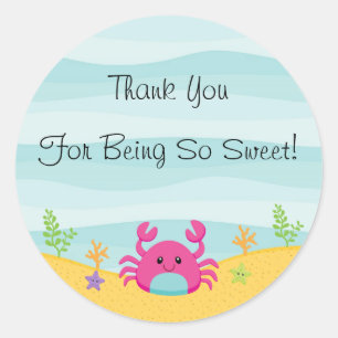 Unter dem Meer danke, dass du Sticker hast