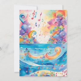 Unter dem Meer Einladung zum Geburtstag