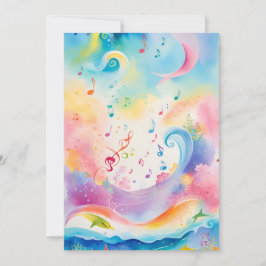 Unter dem Meer Einladung zum Geburtstag