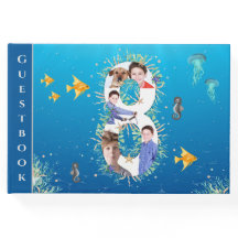 Unter dem Meer Foto Collage Big 8. Geburtstag