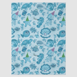 Unter dem Meer Geburtstagsgeschenk Wrap Seidenpapier