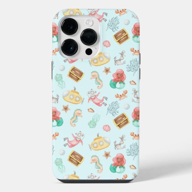 Unter dem Meer iPhone Hülle (Rückseite)