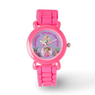 Unter dem Meer Magisches Süßes Meerjungfrau Gebur Armbanduhr