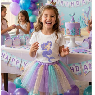 Unter dem Meer Meerjungfrau Kinder T-Shirt Cute