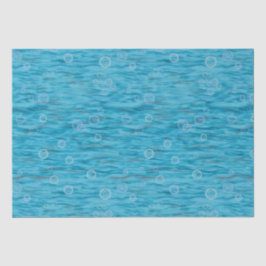 Unter dem Meer mit Delphinen Geburtstagsparty Seidenpapier