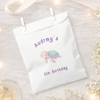 Unter dem Meer Party-Tüten Meeresschildkröte Geschenktütchen