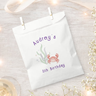 Unter dem Meer Party-Tüten Roter Krebs Geschenktütchen