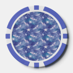 Unter dem Meer Pokerchips