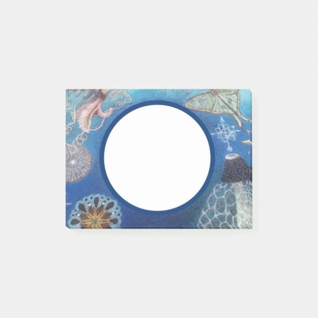 Unter dem Meer Post-it Klebezettel (Vorderseite)