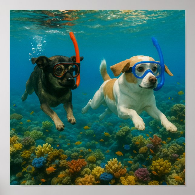 "Unter dem Meer" Poster (Vorne)