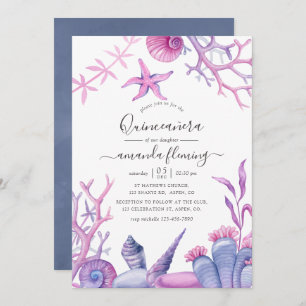 Unter dem Meer Quinceñera Ankündigung