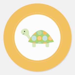 {unter dem Meer} Runder Aufkleber