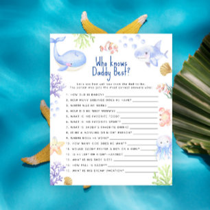 Unter dem Meer Spiel Wer Papa am besten kennt