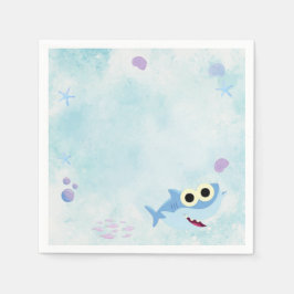 "Unter dem Meer" thematisches Papier Napkin Serviette