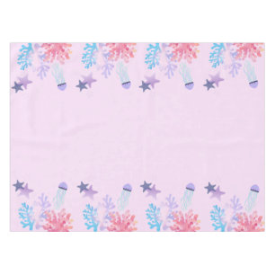 Unter dem Meer Tischdecke Rosa und Lila Geburtsta