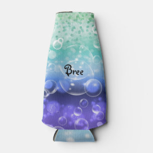 Unter dem Meer Tropischer Ozean Funkelnde Blasen Flaschenkühler