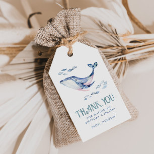 Unter dem Meer Vielen Dank Tags Geschenkanhänger