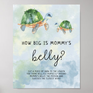 Unter dem Meer - Wie groß ist Mamas Bauch Spiel Poster