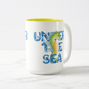 unter dem Meer Zweifarbige Tasse