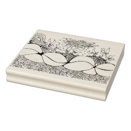 Unter dem Meeresdesign Gummistempel