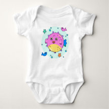Unter dem Meeresfisch Adventure Baby Bodysuit