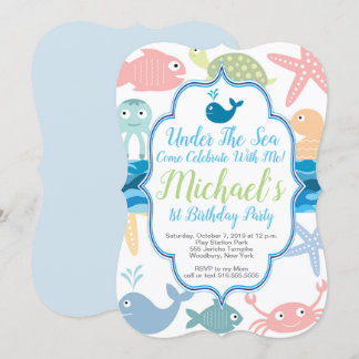 Unter dem Meeresspiegel am 1. Einladung